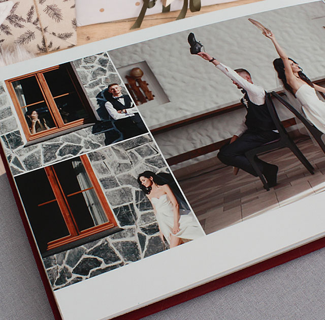 Wedding and Boudoir Layflat Photo Album as Christmas gift sale with 25 percent off