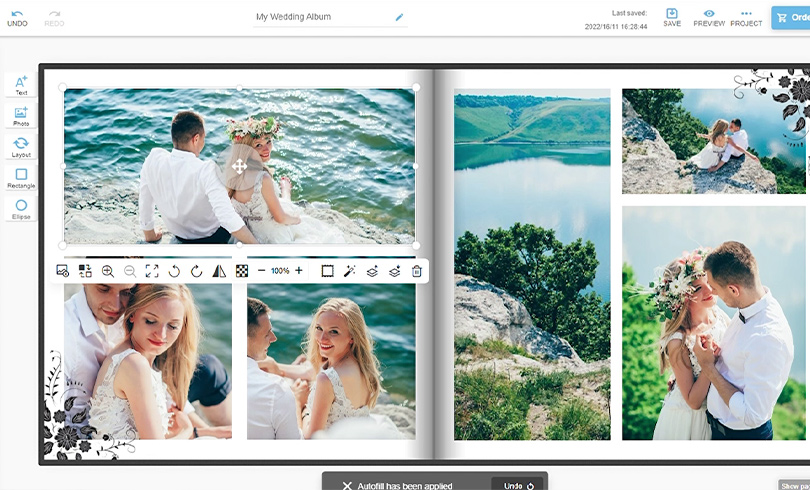Choose a suitable photo book platform